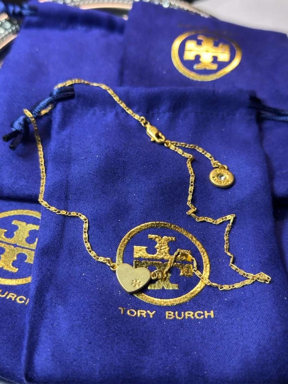 Tory Burch Gold Heart necklace